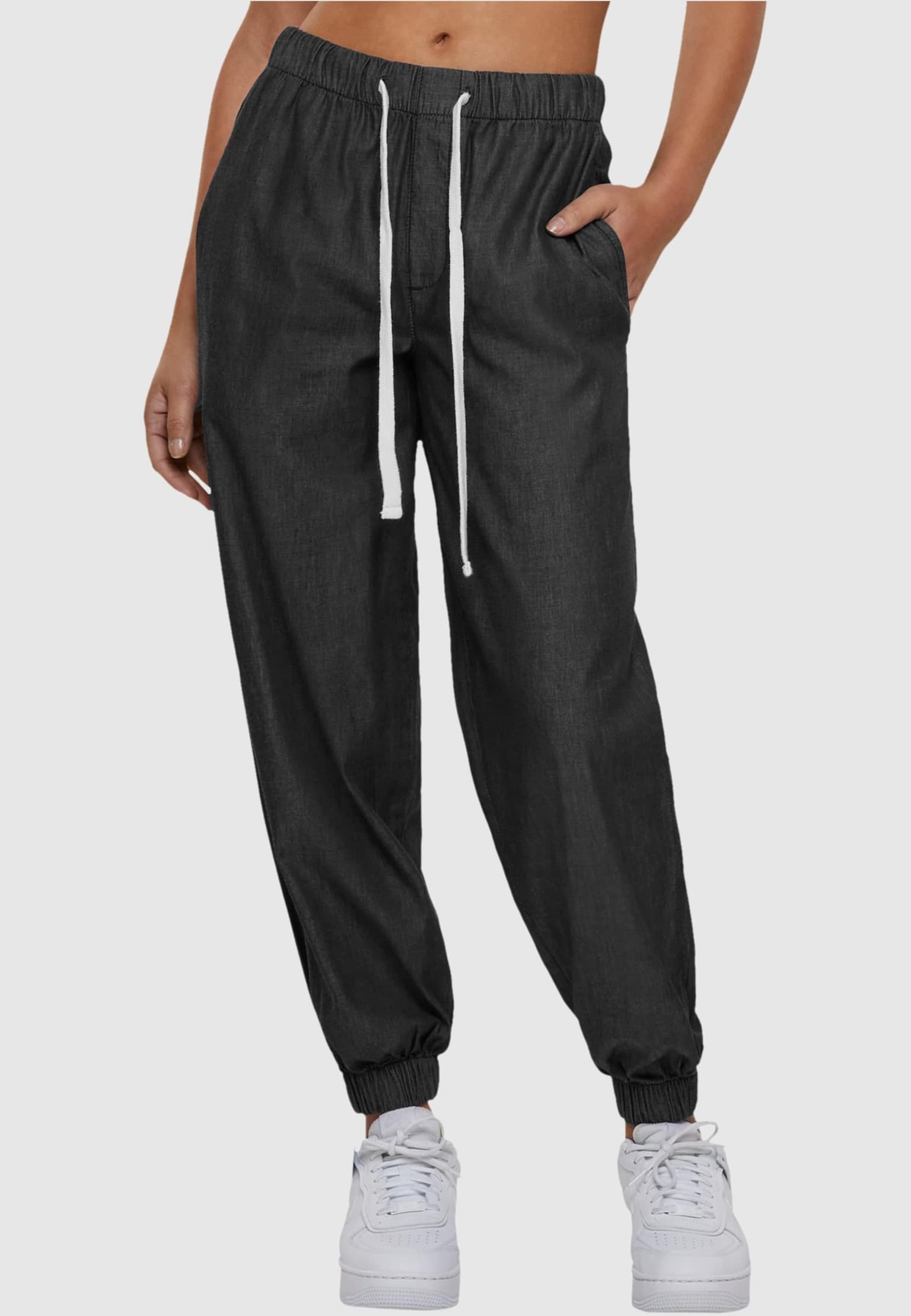 Urban Classics Ladies Light Denim Jogpants