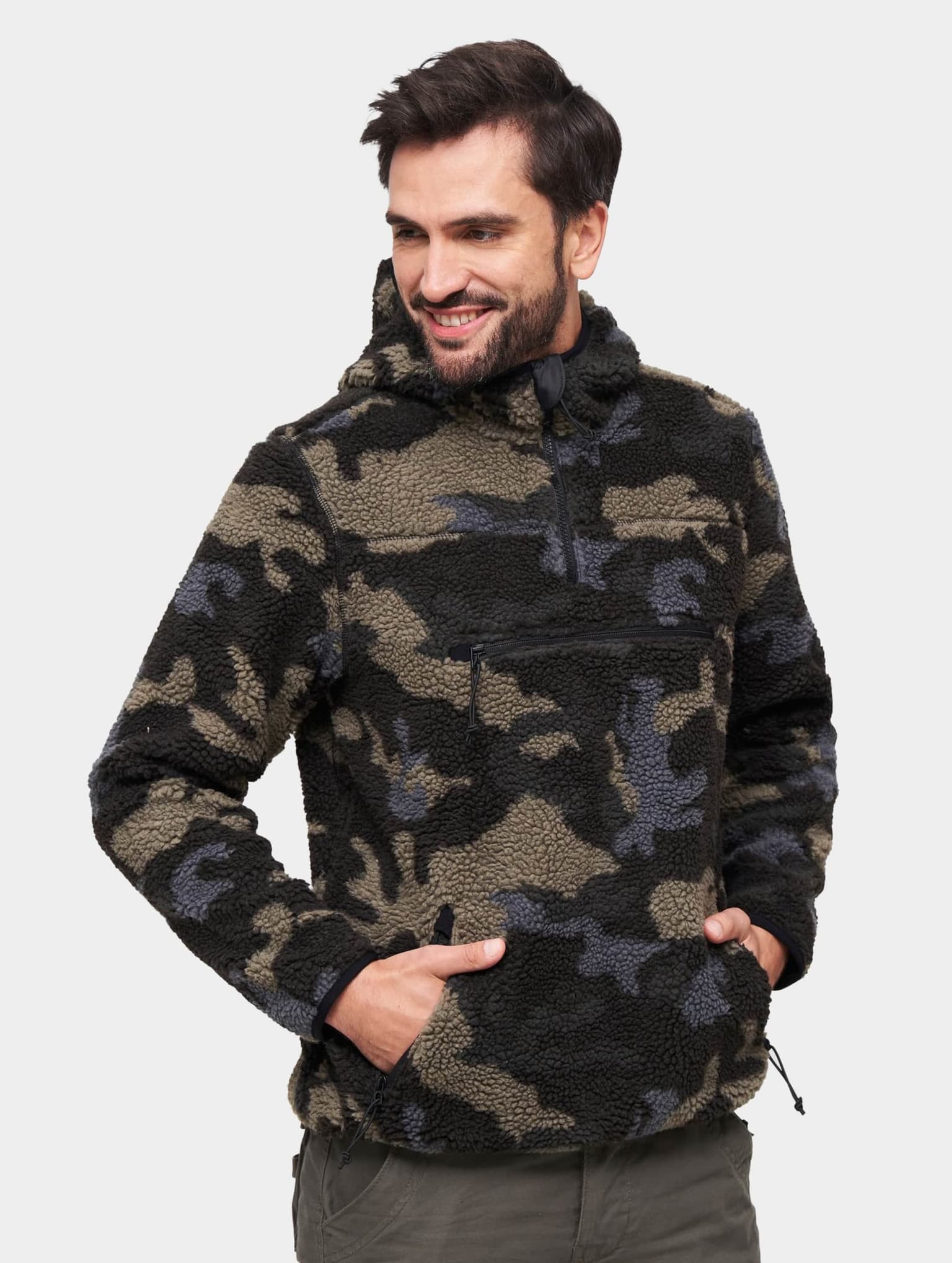 Brandit Teddyfleece Worker Pullover Jacket