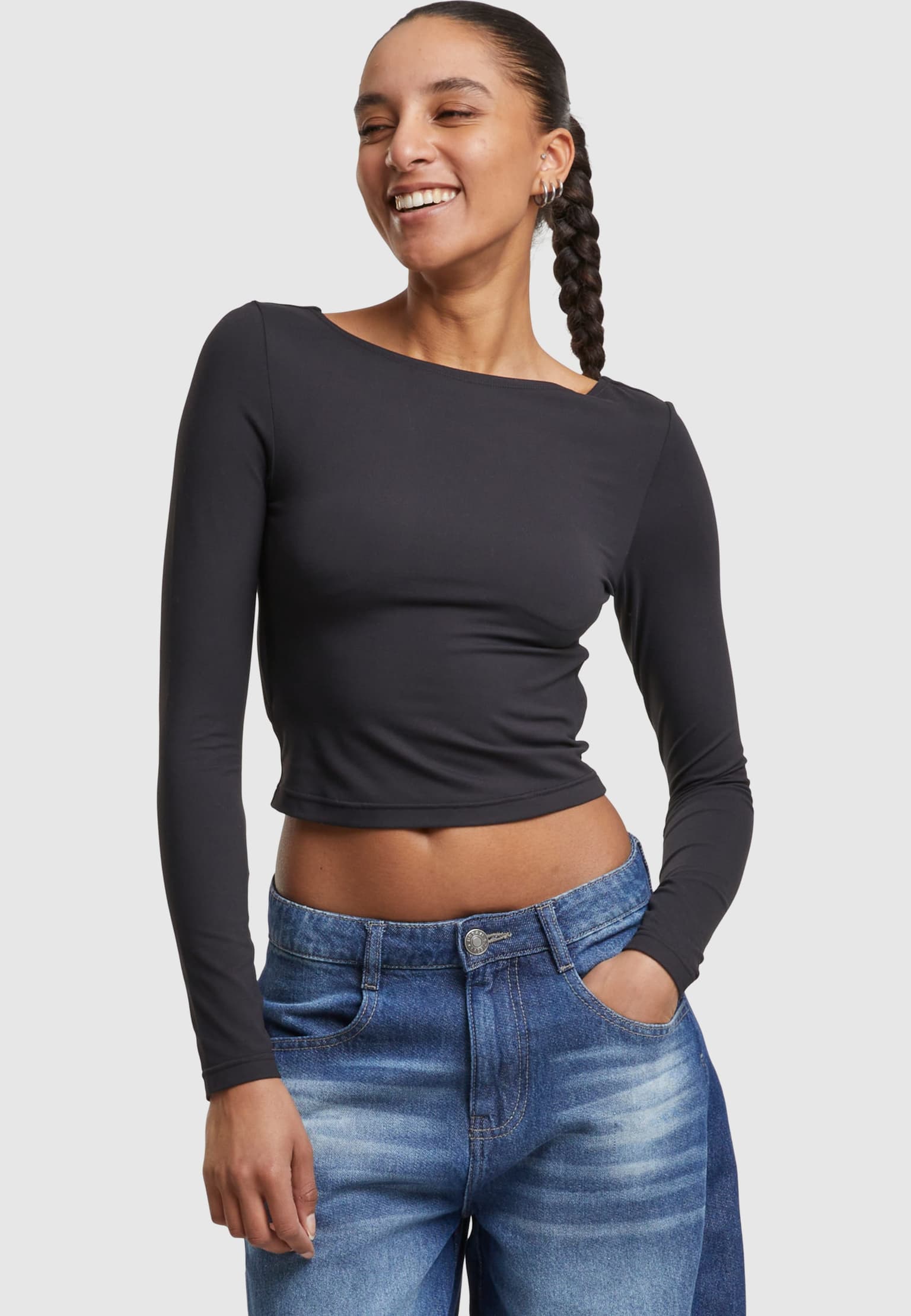 Urban Classics Ladies Slim Fit Longsleeve