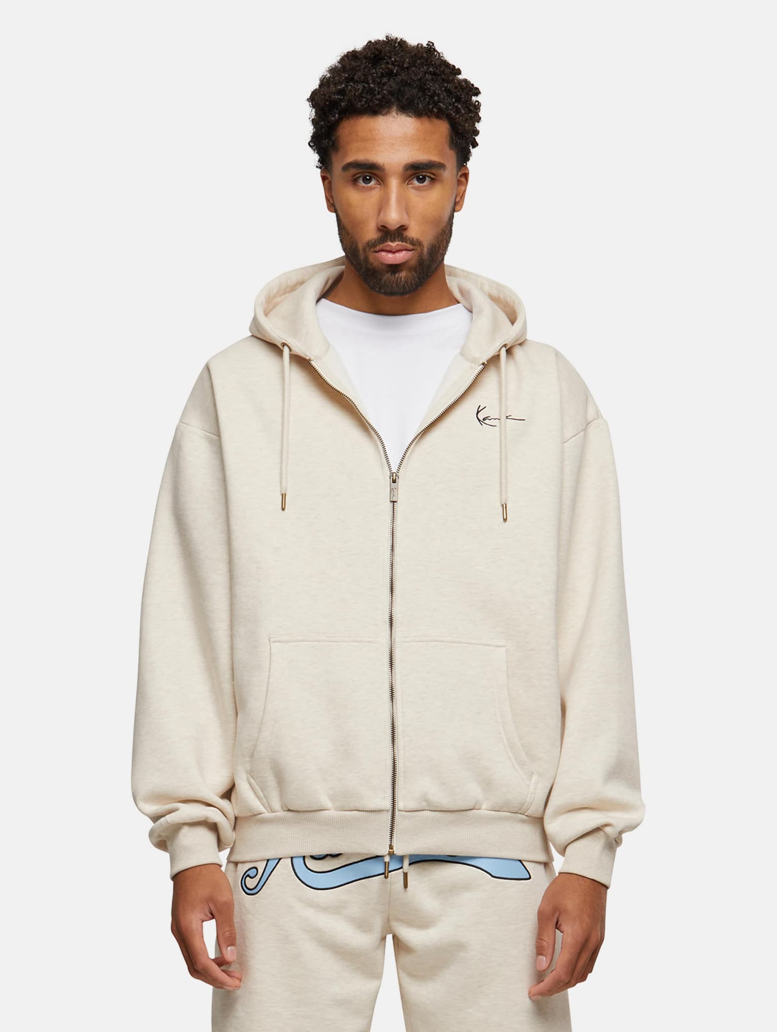 Karl Kani Chest Signature Os Full Zip Diner Hoodie