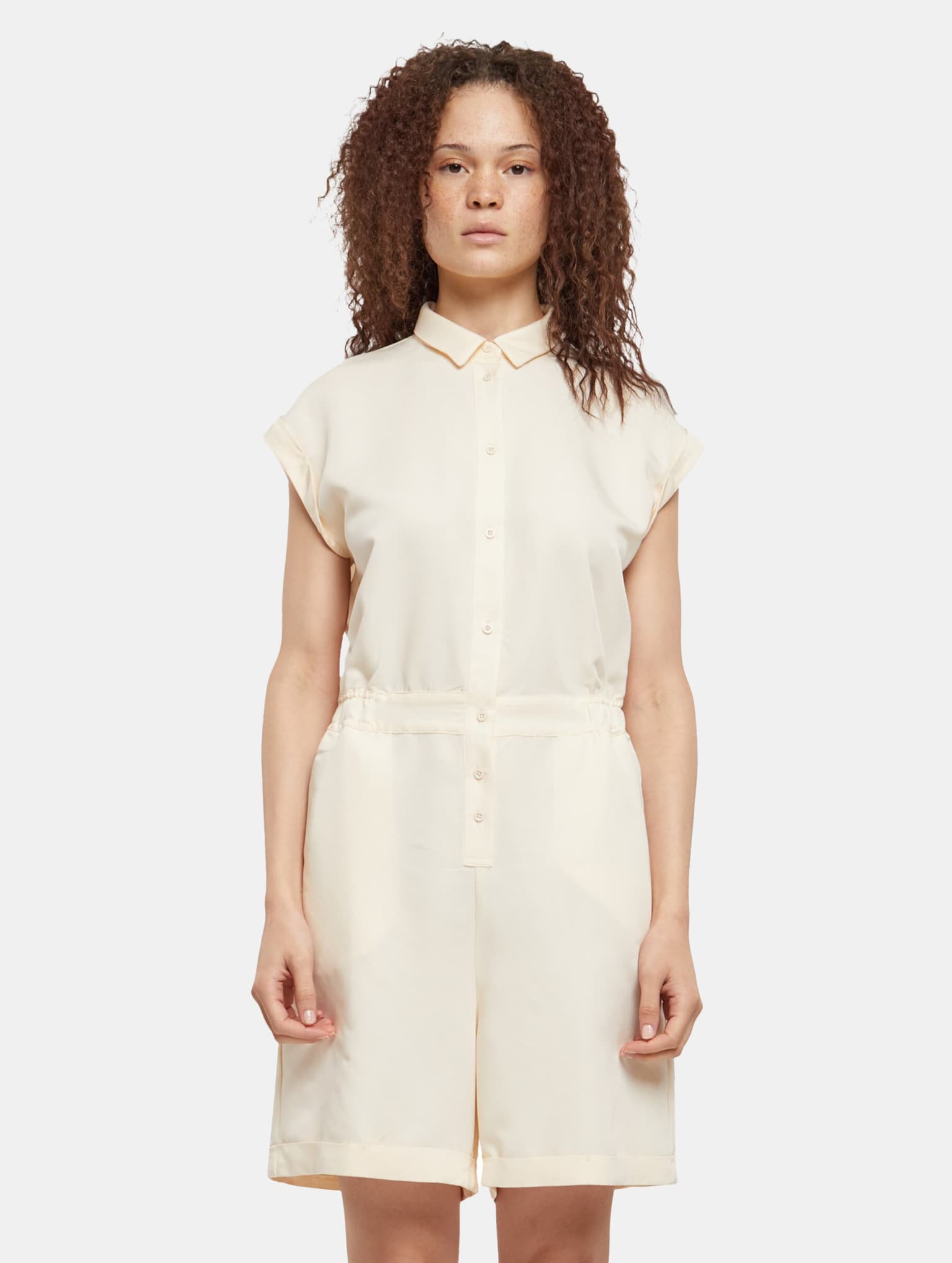 Urban Classics Ladies Viscose Twill Jumpsuit