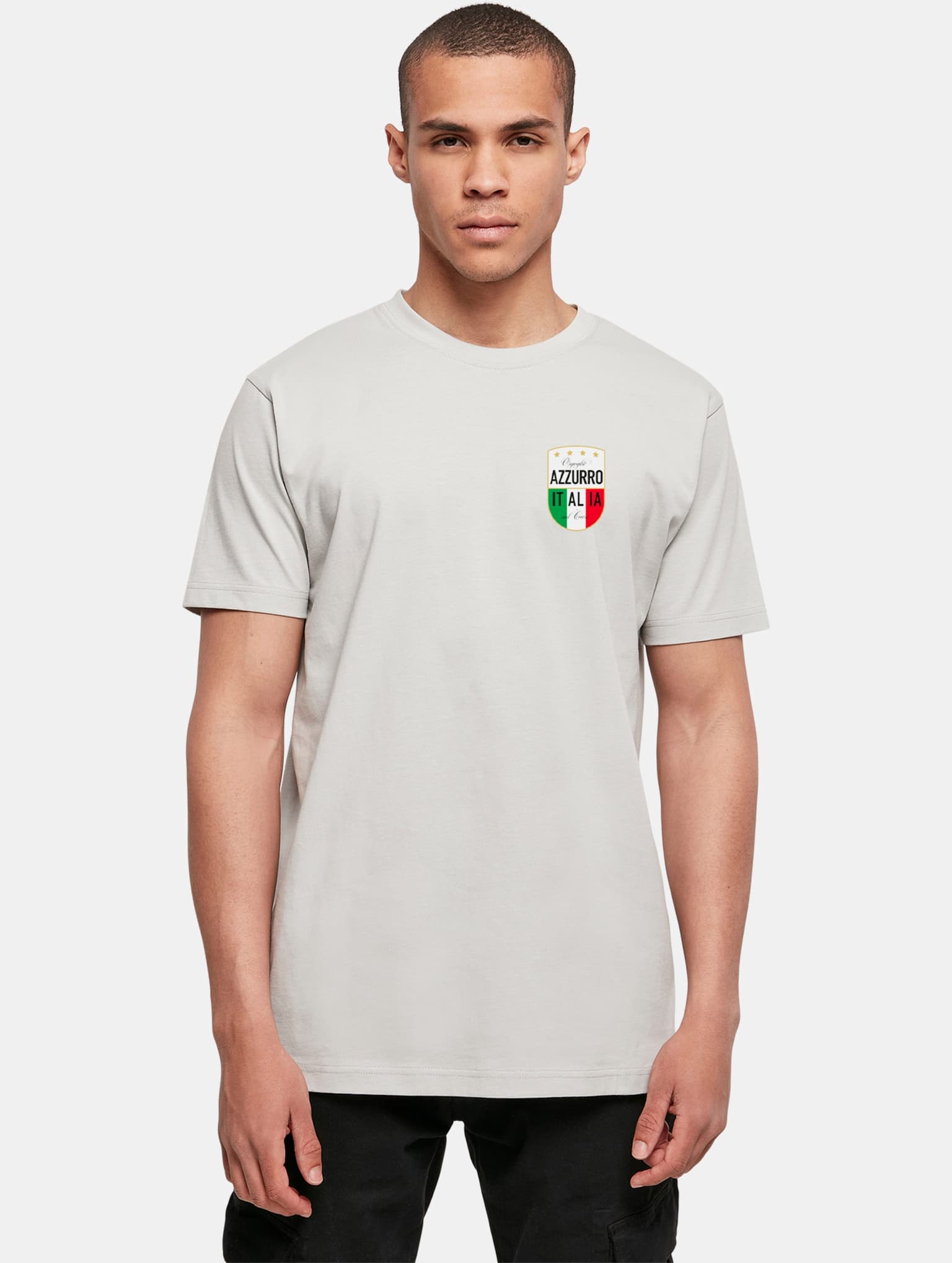 Mister Tee Azurro Italia Crest