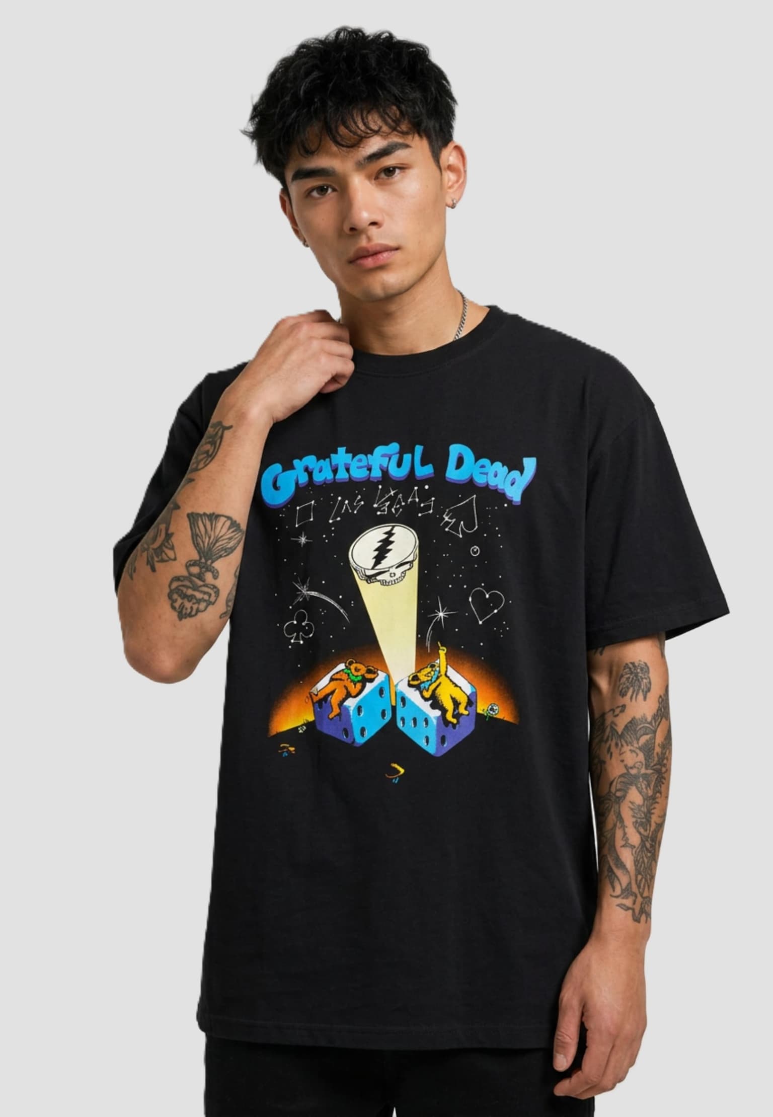 Merchcode Grateful Dead Spot Oversize Tee