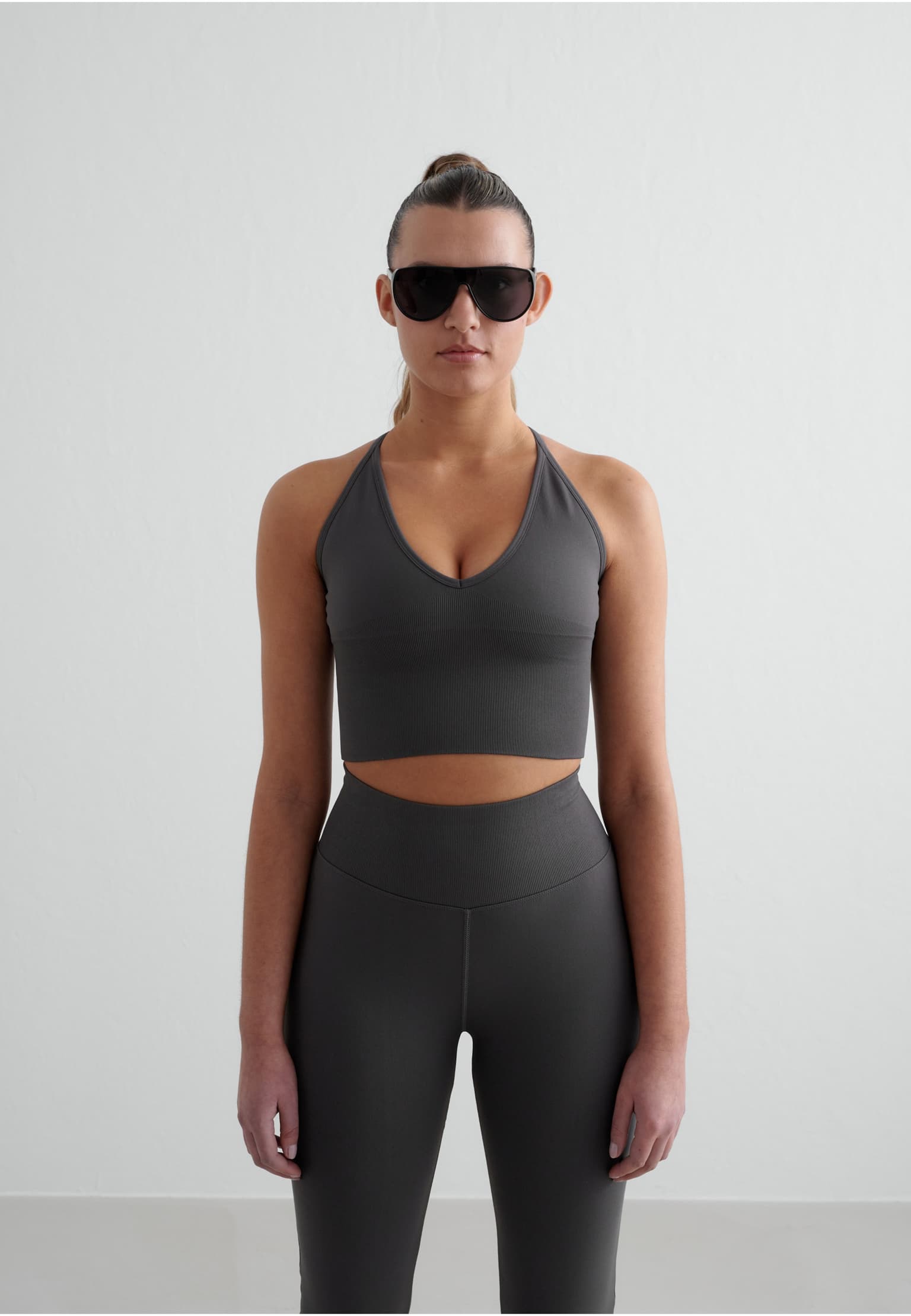 aimn Shape Seamless Cross Back Bralette