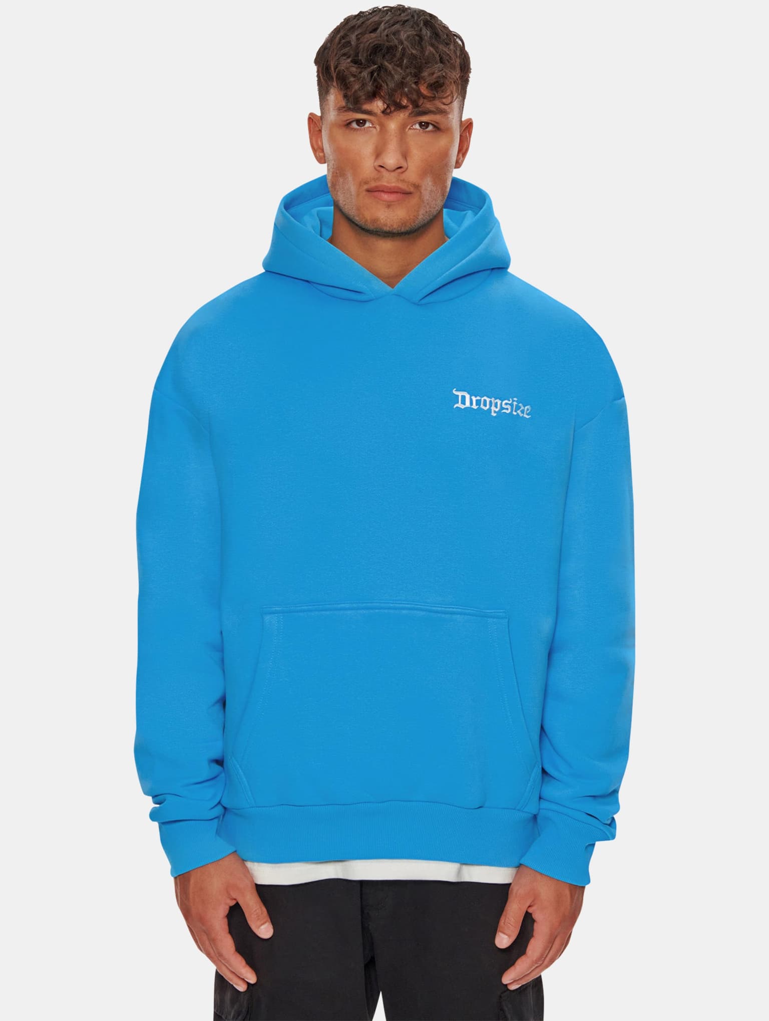 Dropsize Heavy Oversize Embo Hoodie