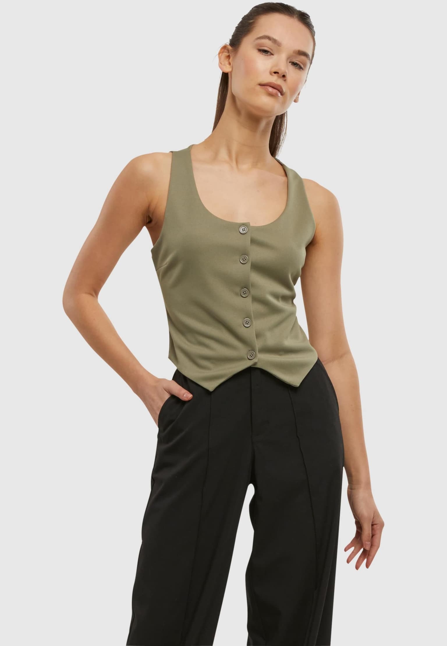 Urban Classics Ladies Jersey Vest