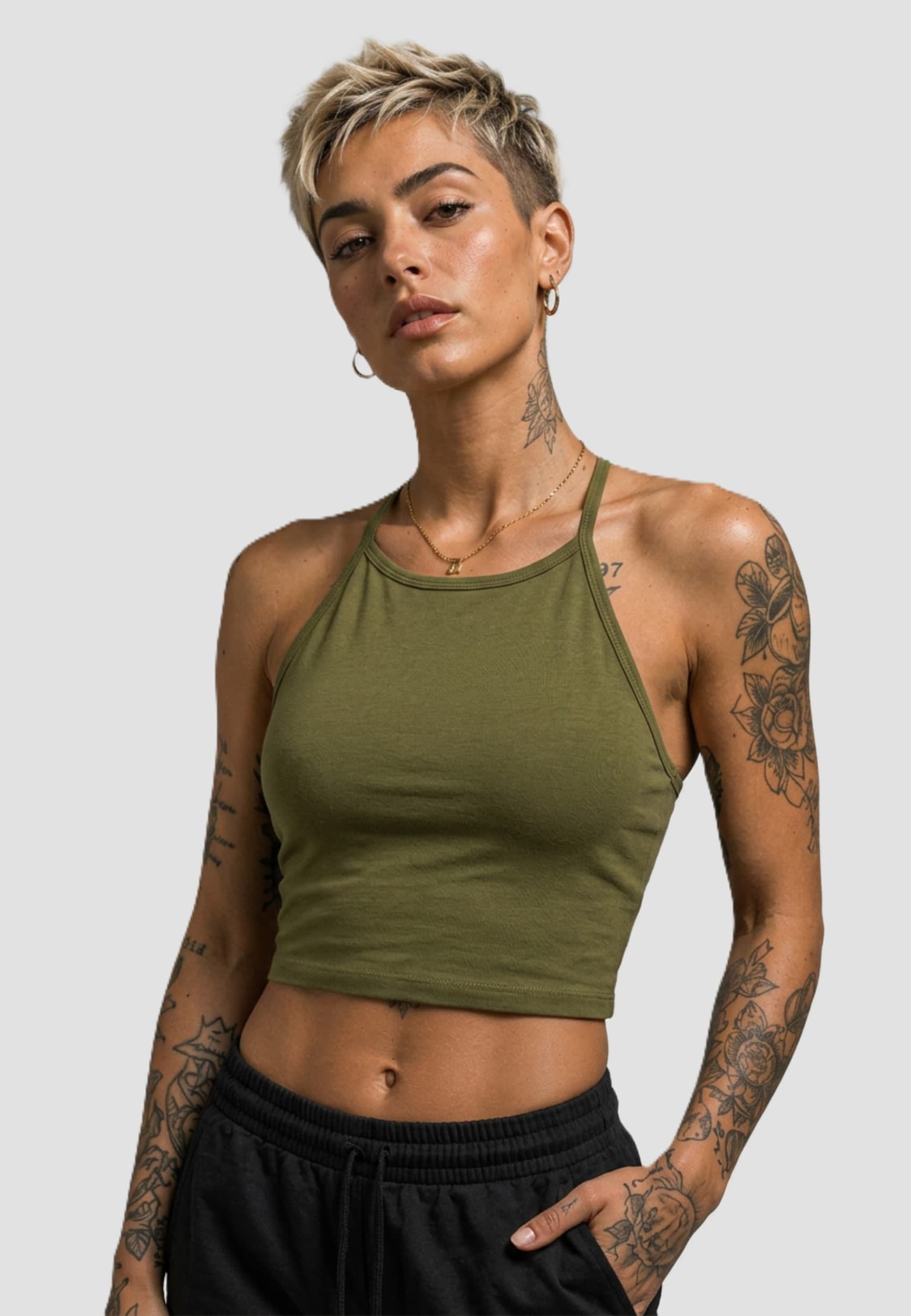 Brandit Neckholder Top