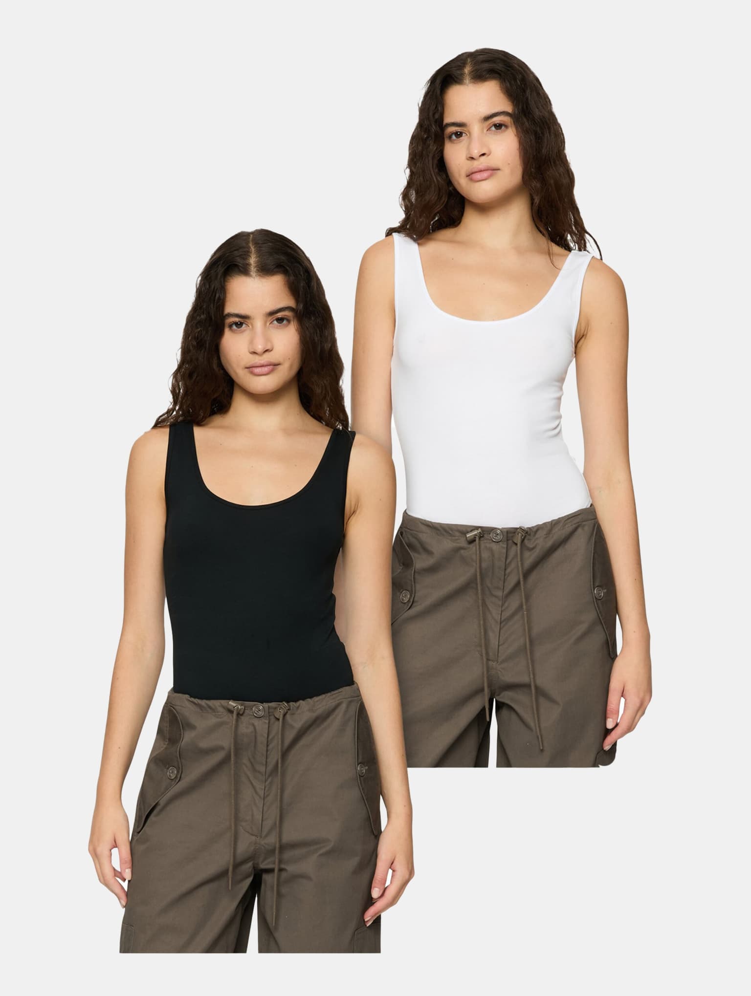 Urban Classics Ladies Essentials Tank Body 2-Pack