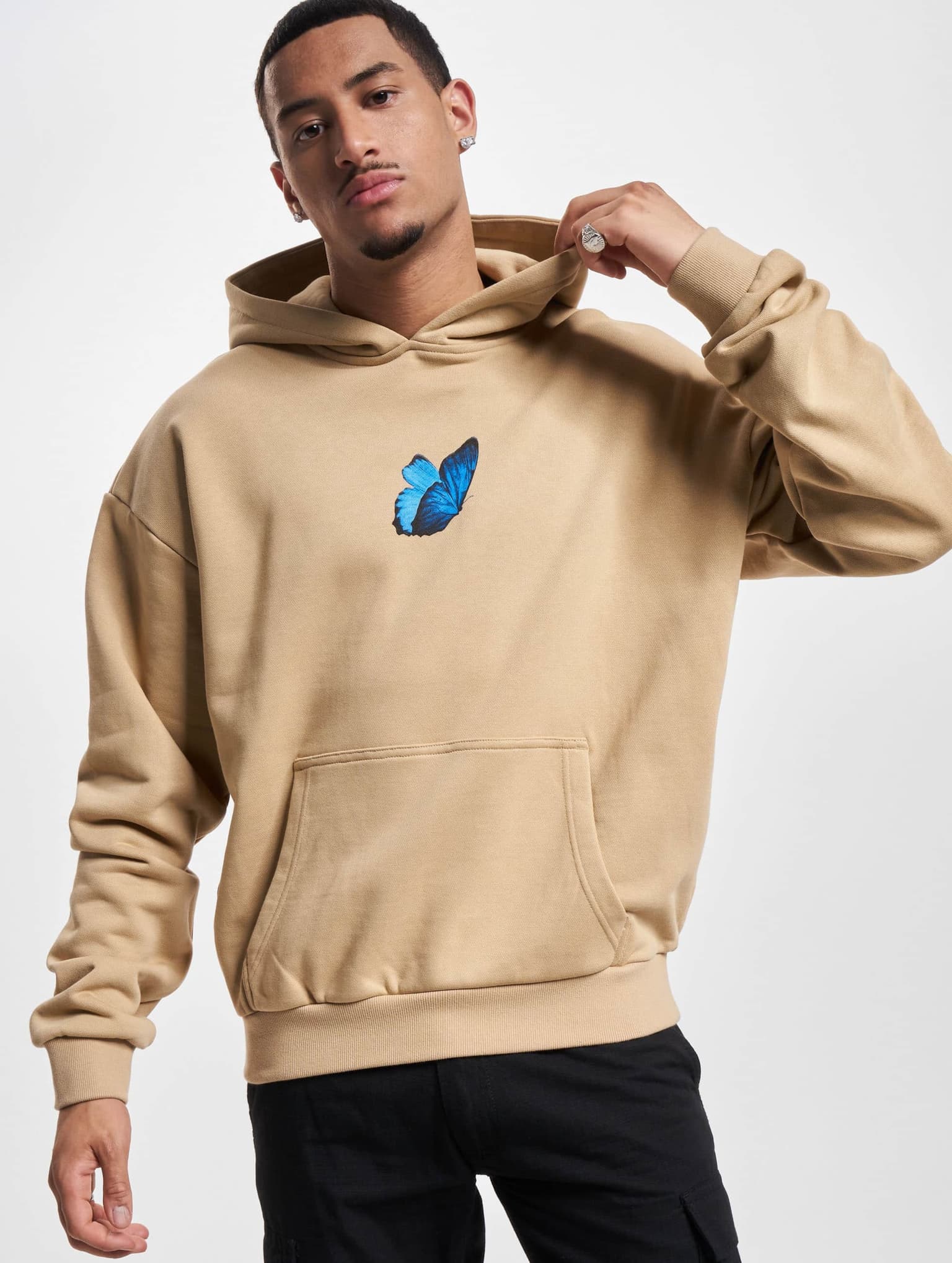 Mister Tee Upscale Le Papillon Heavy Oversize Hoody