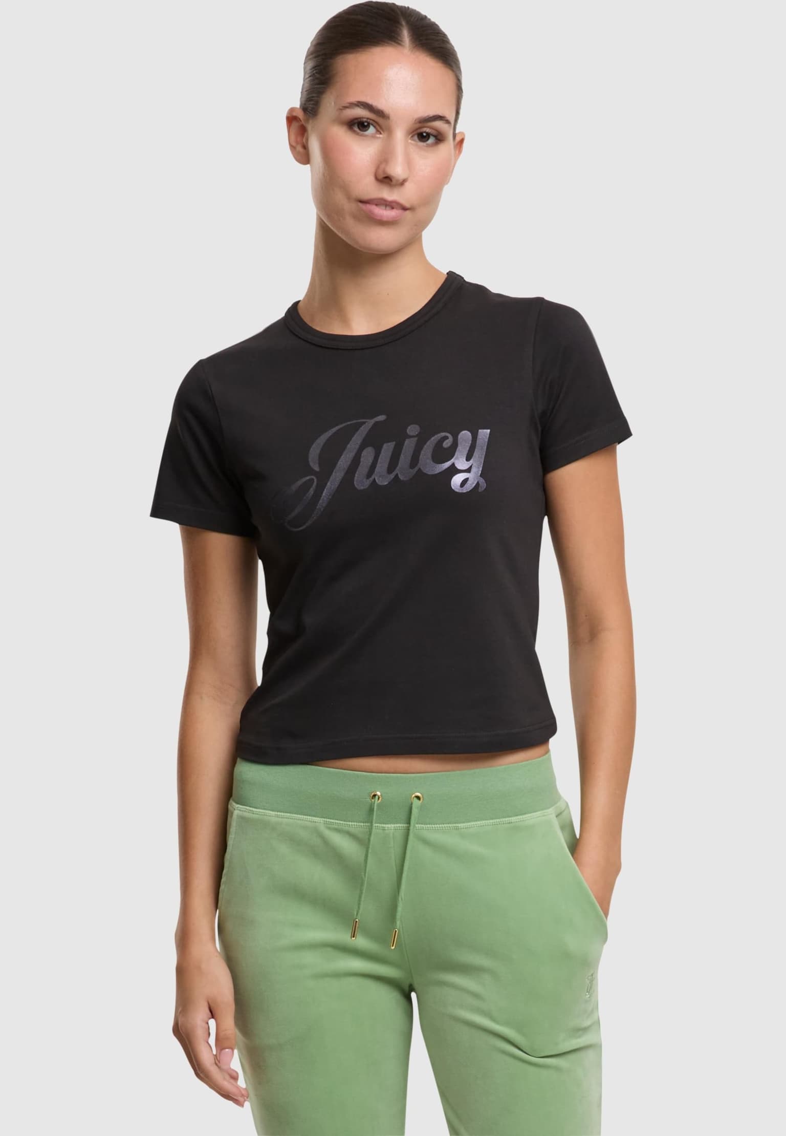 Juicy Couture FOIL JUICY FITTED TEE