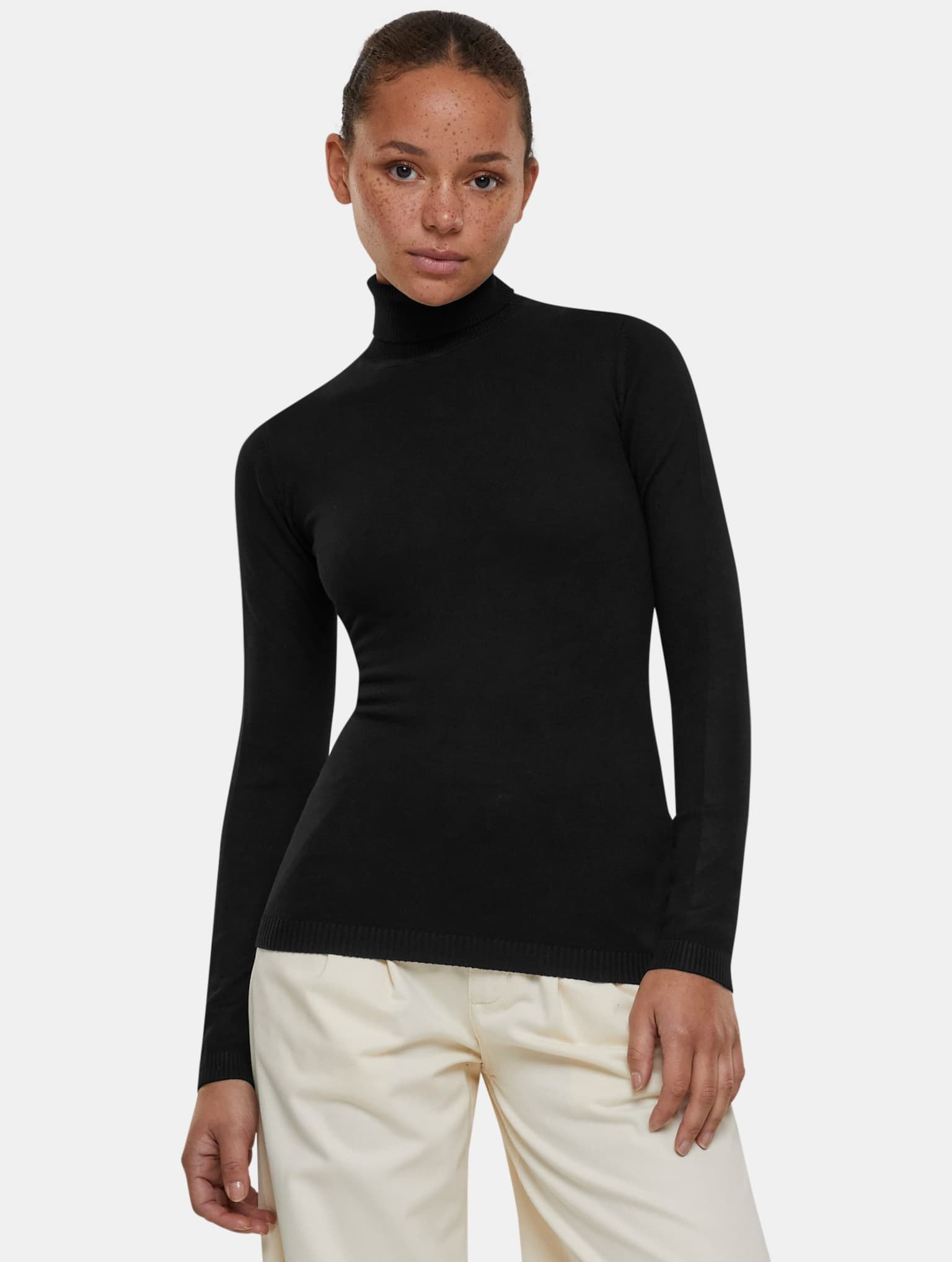 Urban Classics Ladies Knitted Turtleneck Sweater