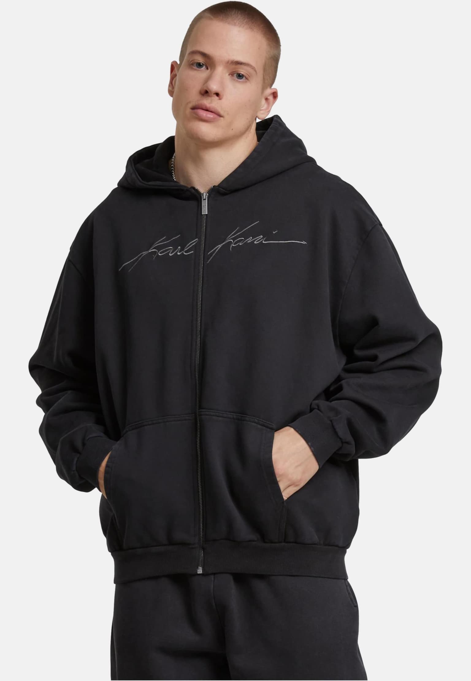 Karl Kani Autograph Heavy OS Zip Hoodie