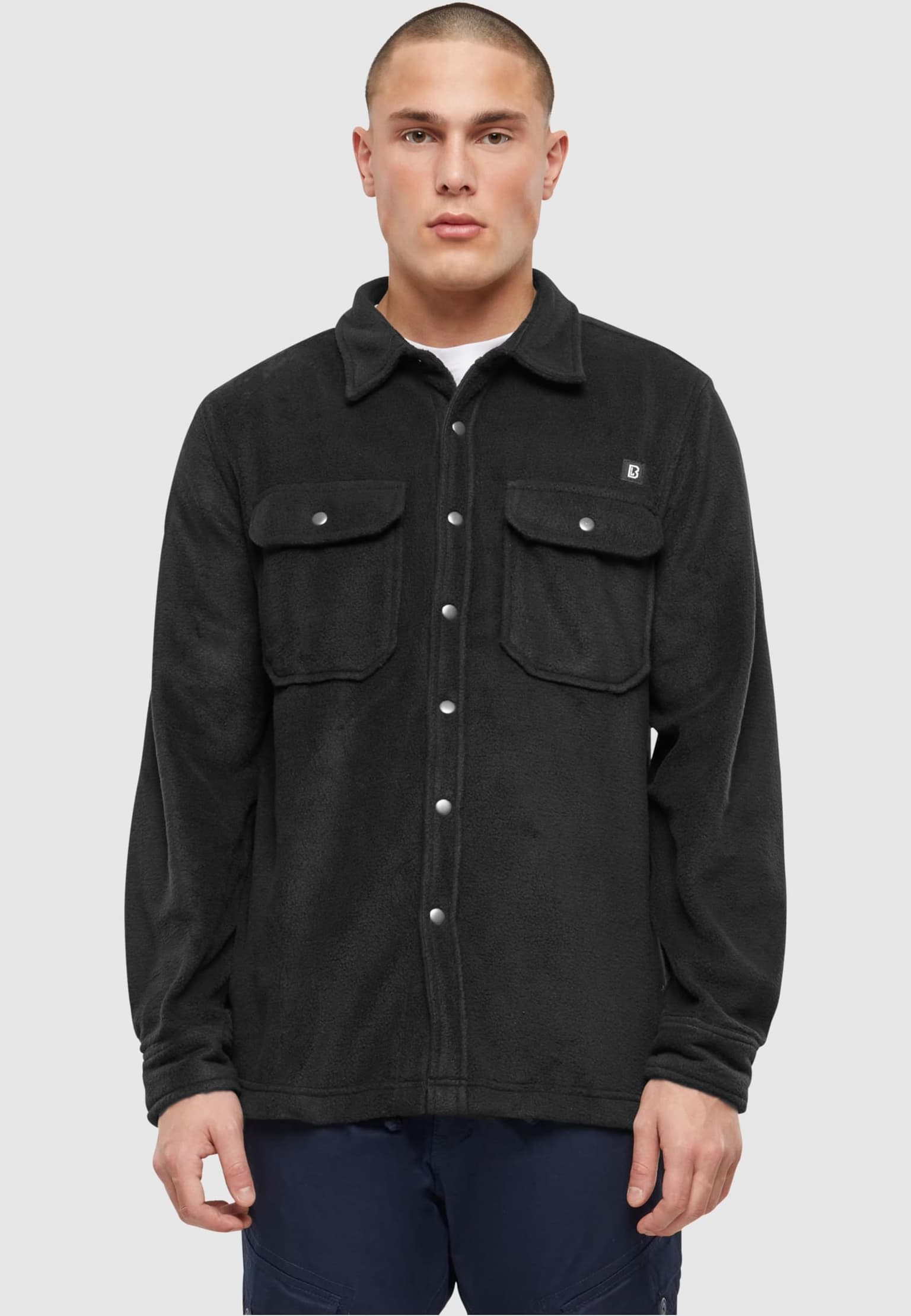 Brandit Jeff Fleece Shirt Long Sleeve