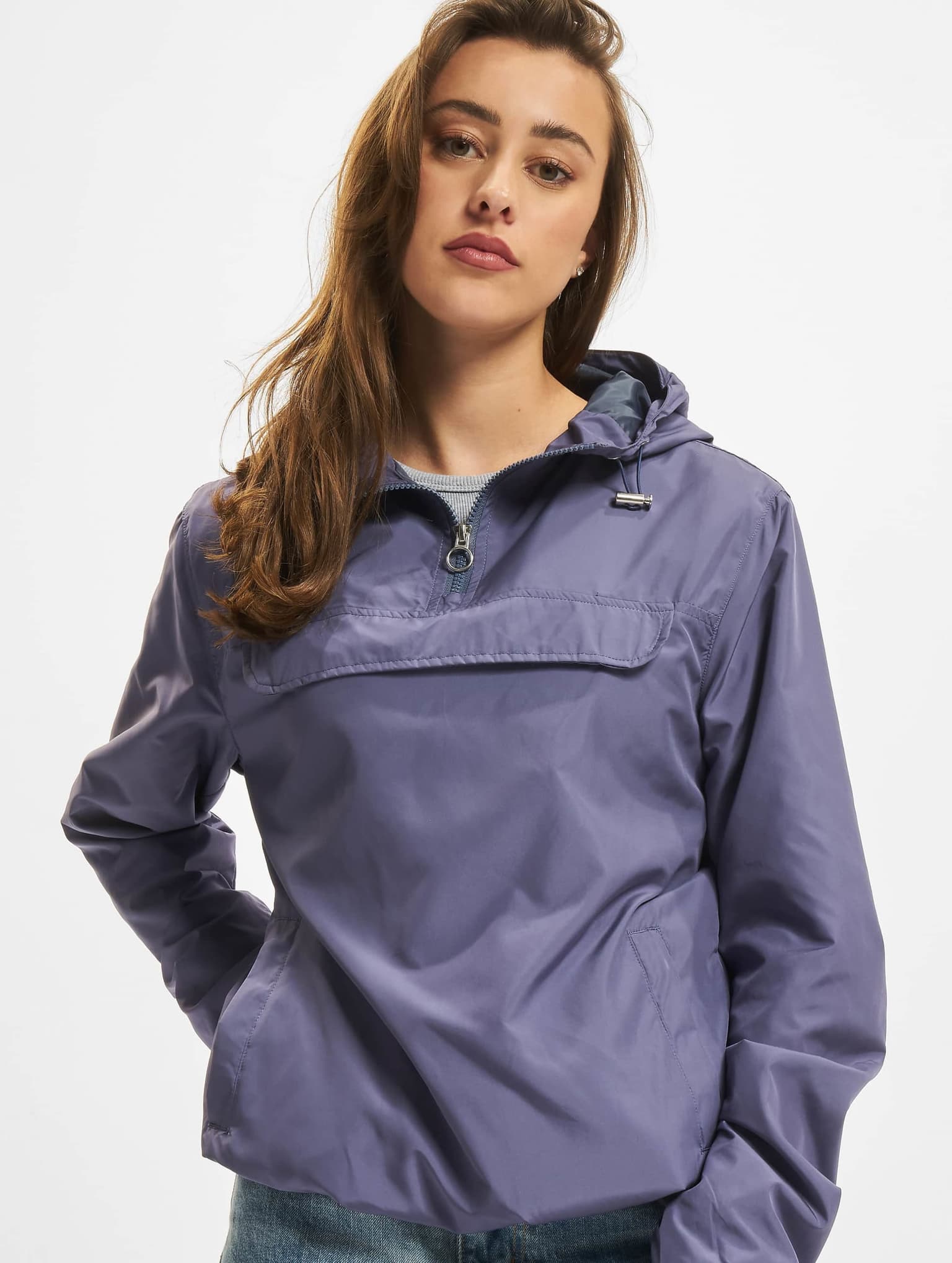 Urban Classics Ladies Basic Pull Over Jacket