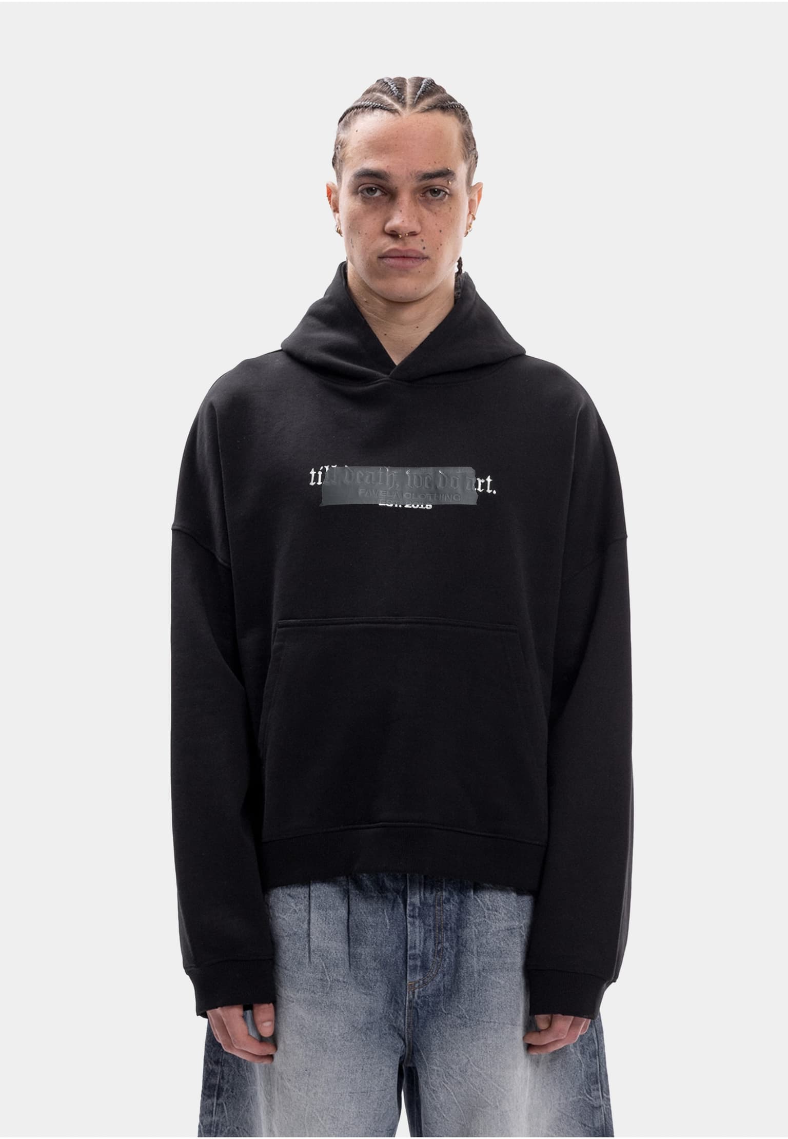 Favela Till Death We Do Art Hoodie