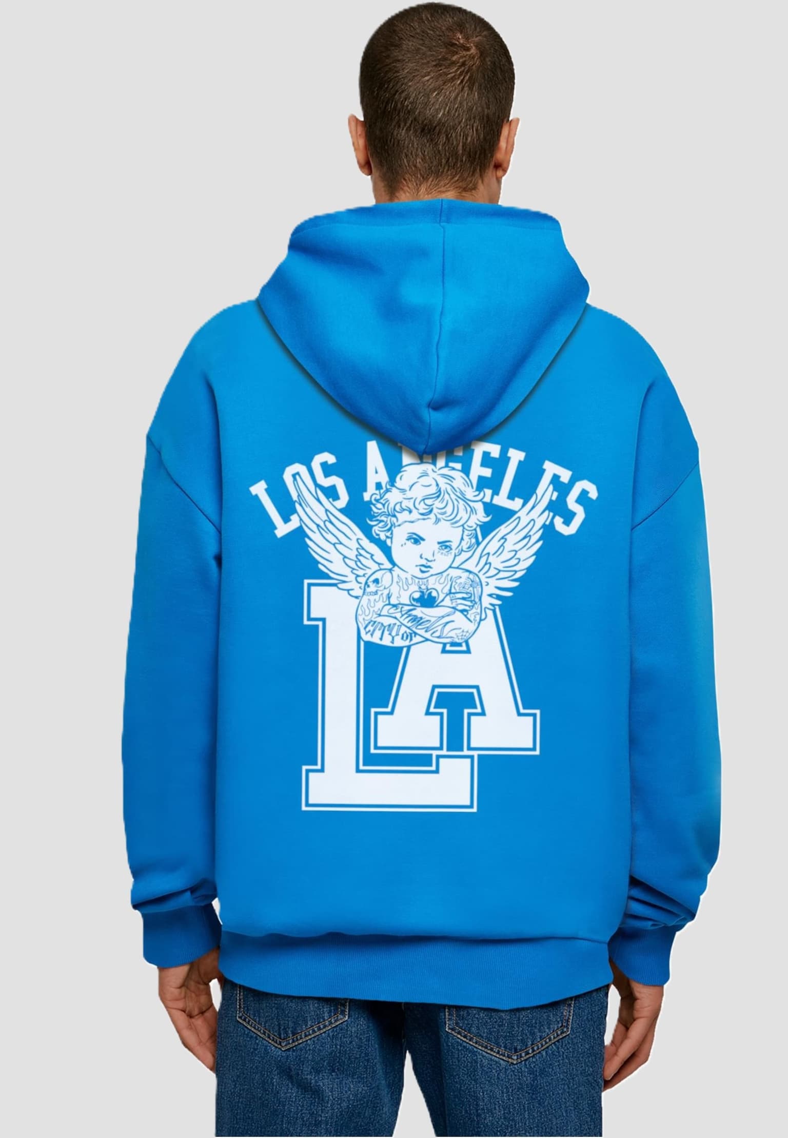 Mister Tee LA Wings Heavy Cotton Box Hoody