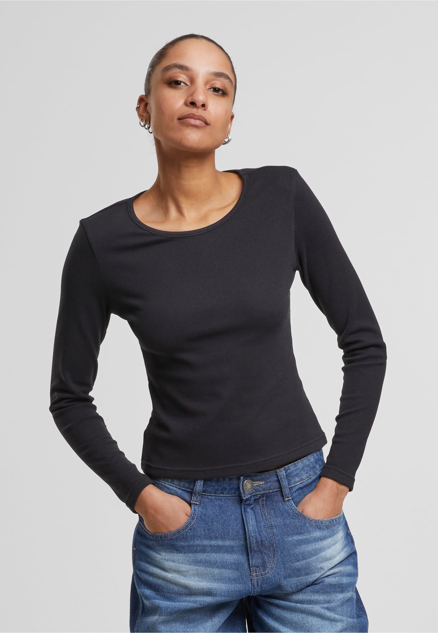 Urban Classics Ladies Heat Slim Slongsleeve