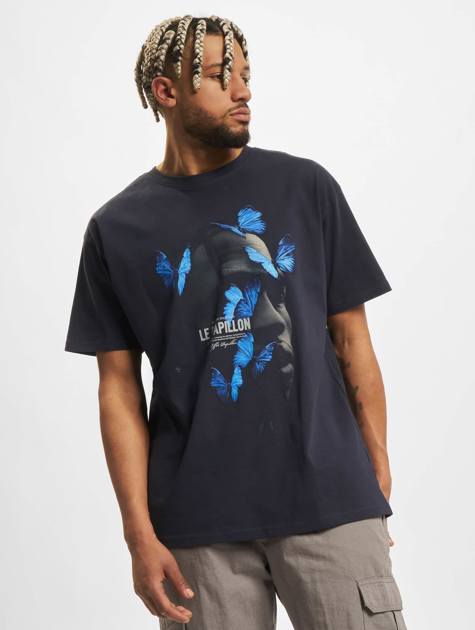 Mister Tee Upscale Le Papillon Oversize