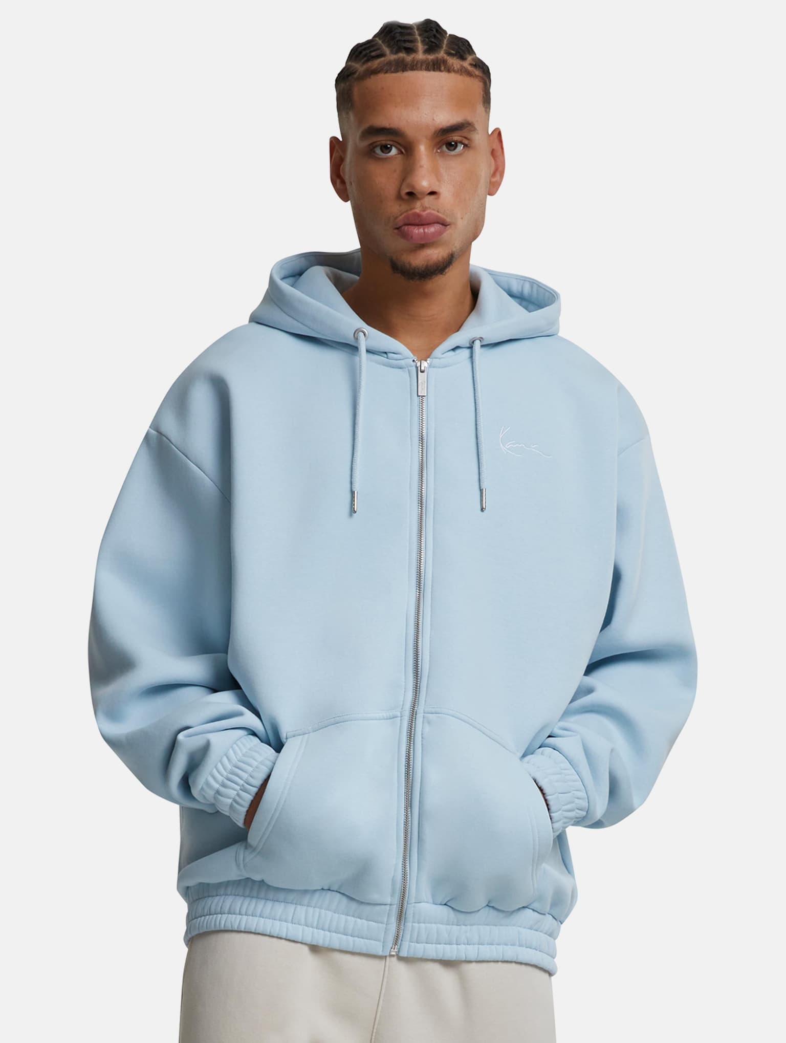 Karl Kani Authentic Star Logo OS Full Zip Hoodie