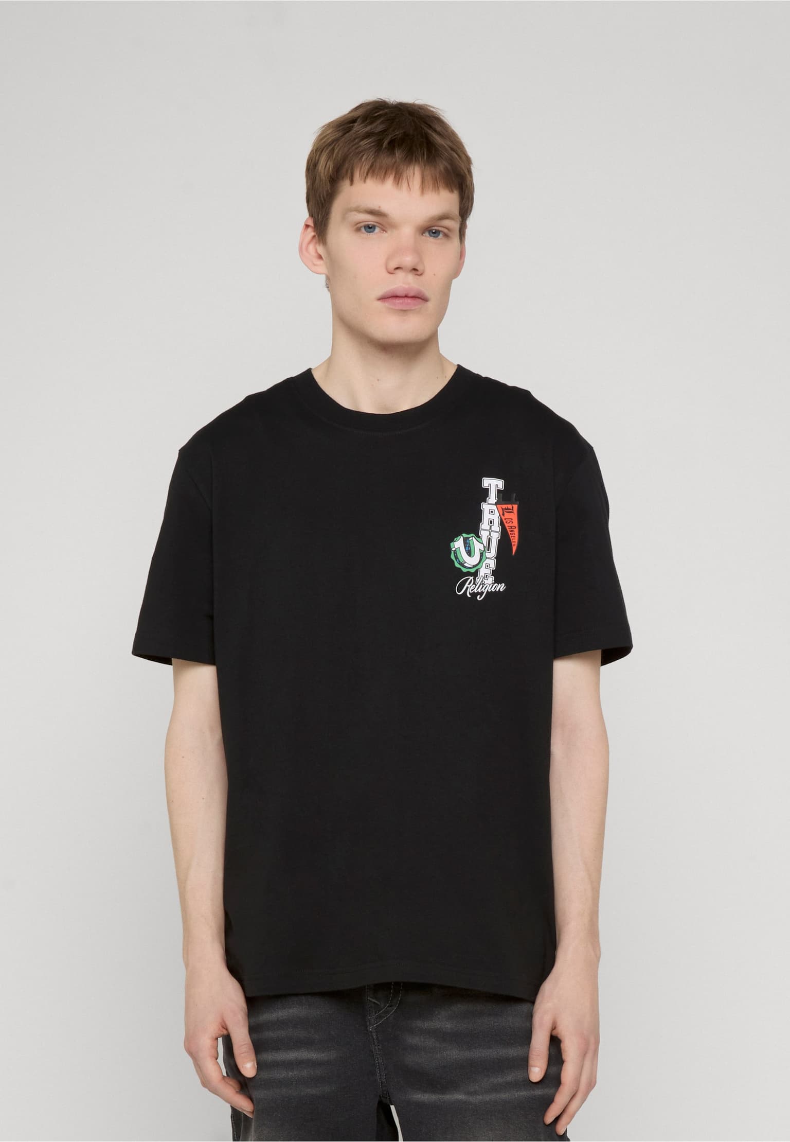 True Religion SS HS PENNANTS TEE