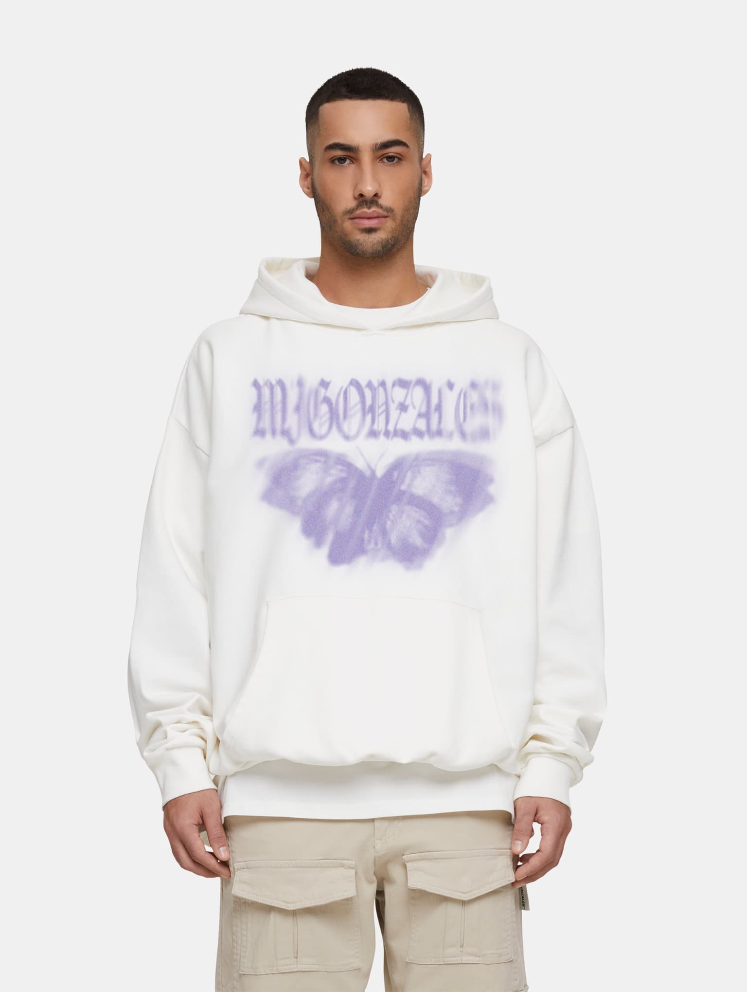 MJ Gonzales MJG Heavy Oversized Hoody - BUTTERFLY ILLUSION