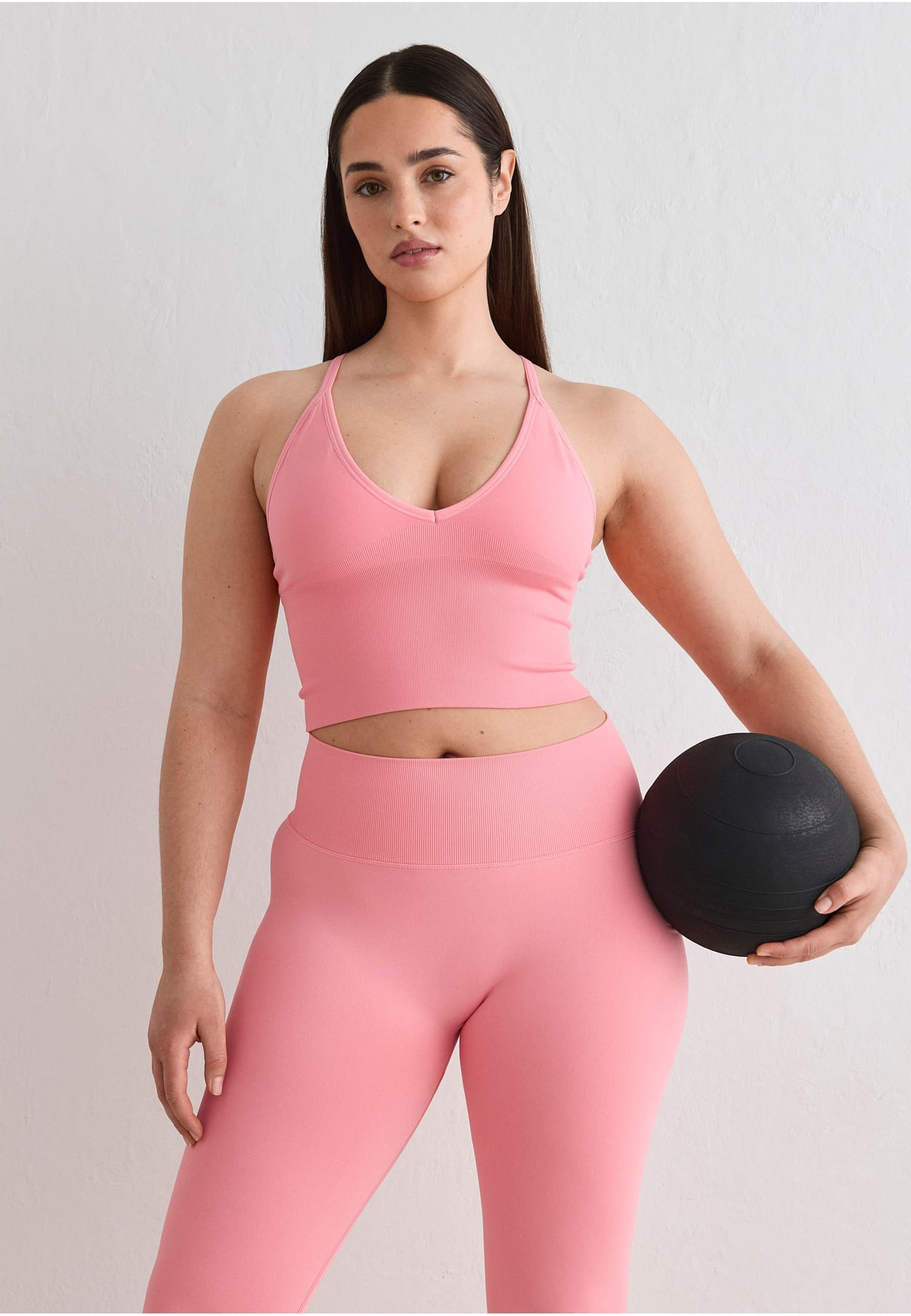 aimn Shape Seamless Cross Back Bralette