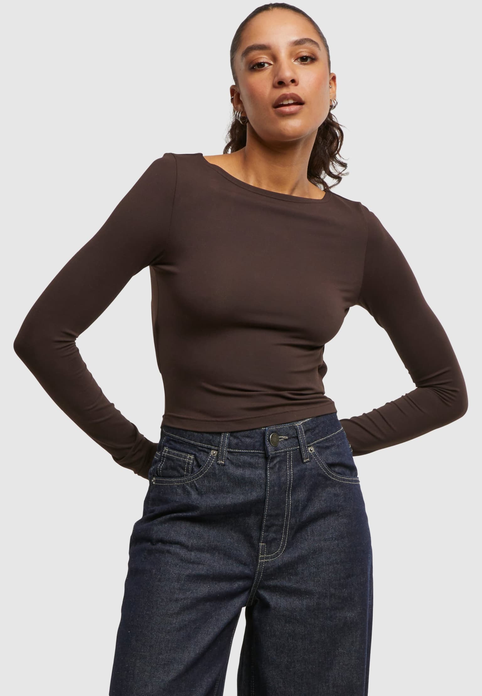 Urban Classics Ladies Slim Fit Longsleeve