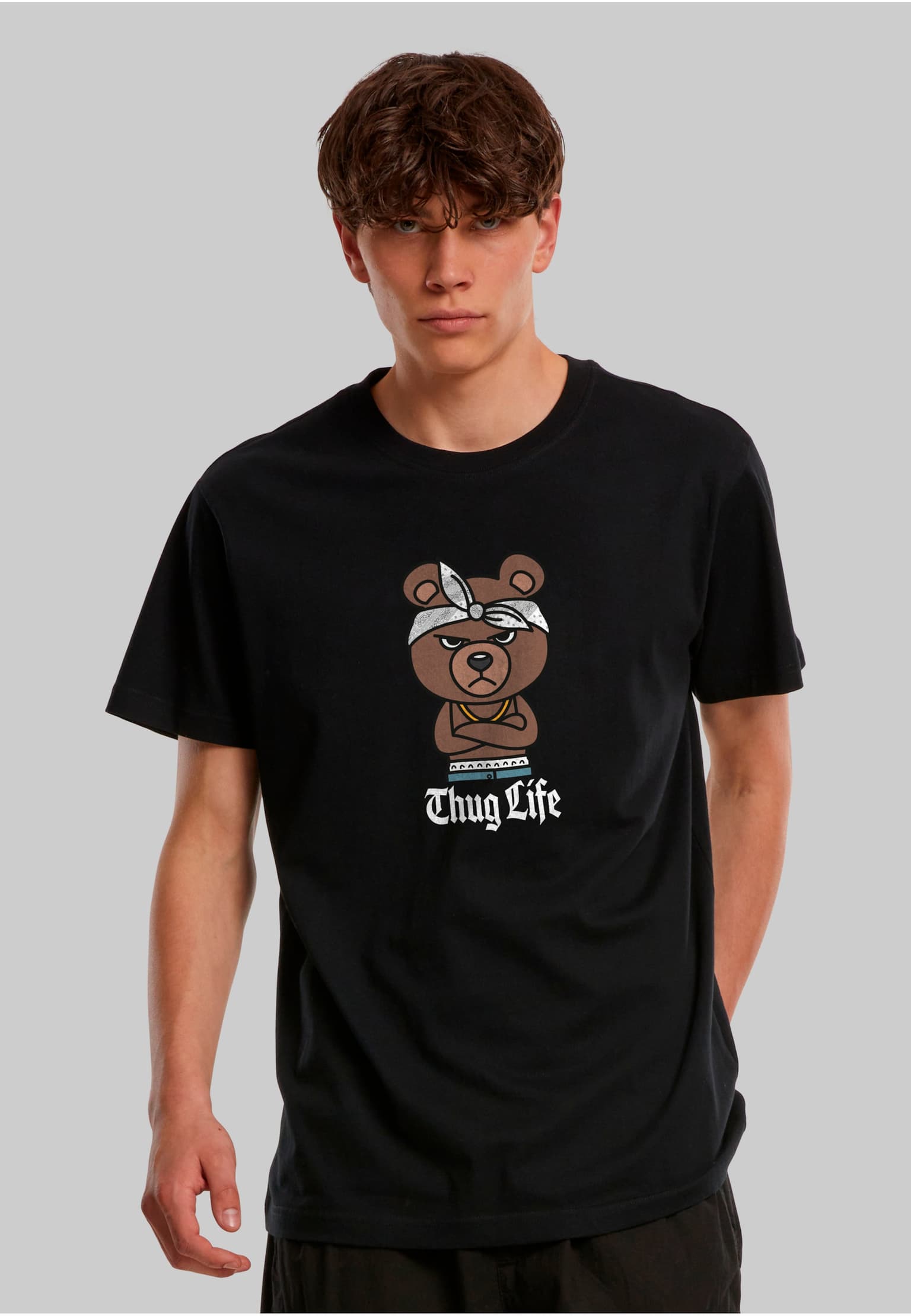 Mister Tee Bandana Bear Sketch