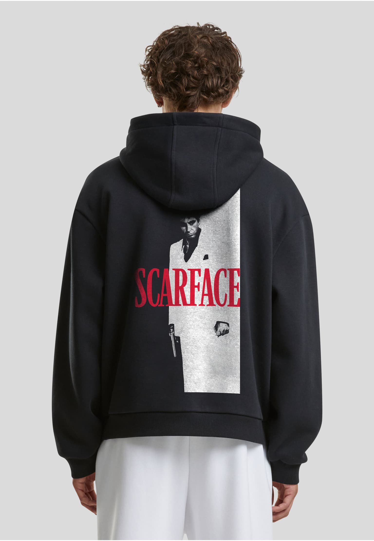 Merchcode Scarface Poster Fluffy Hoodie