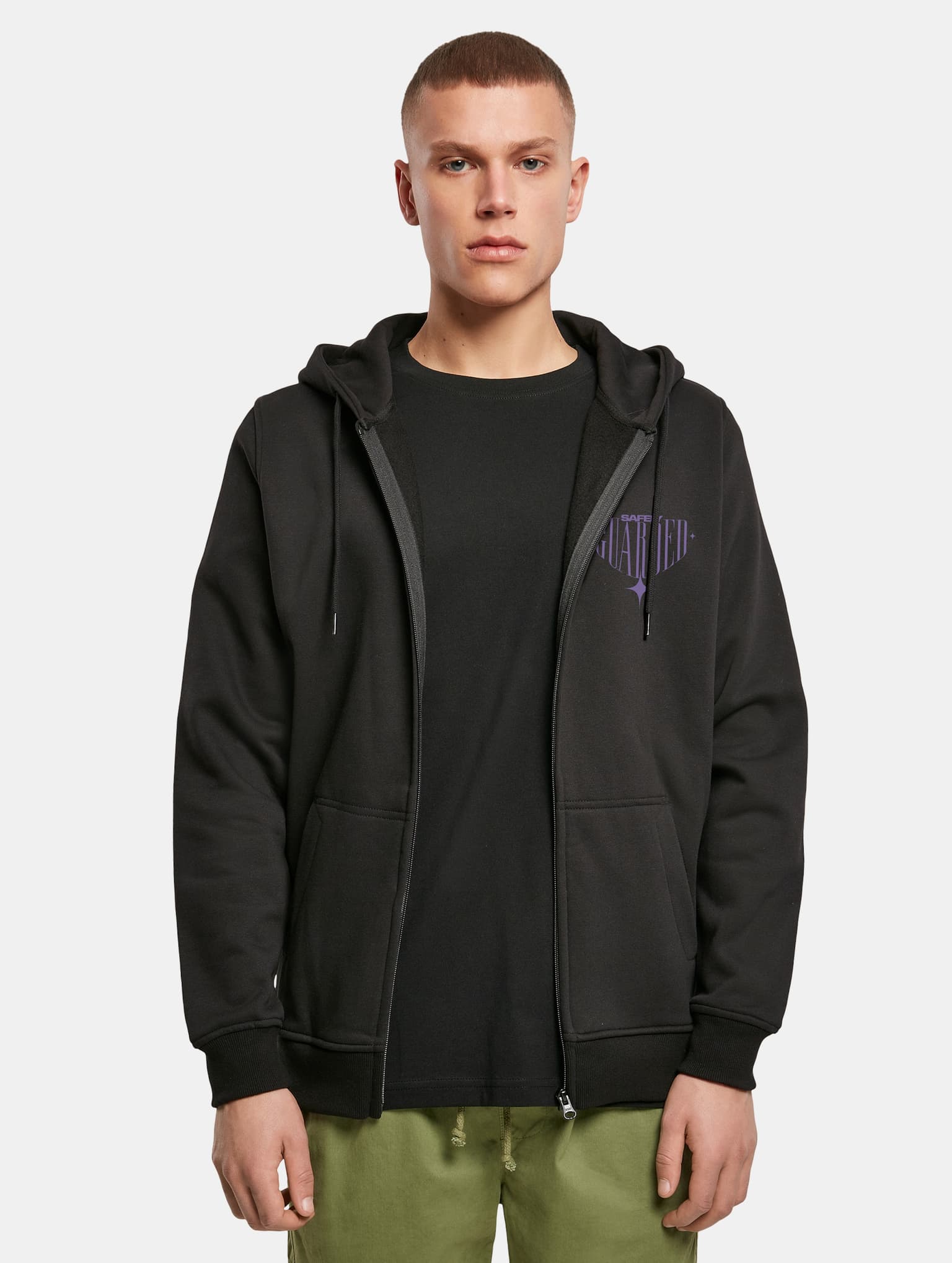 Mister Tee Safely Guarded Heavy Zip Hoody