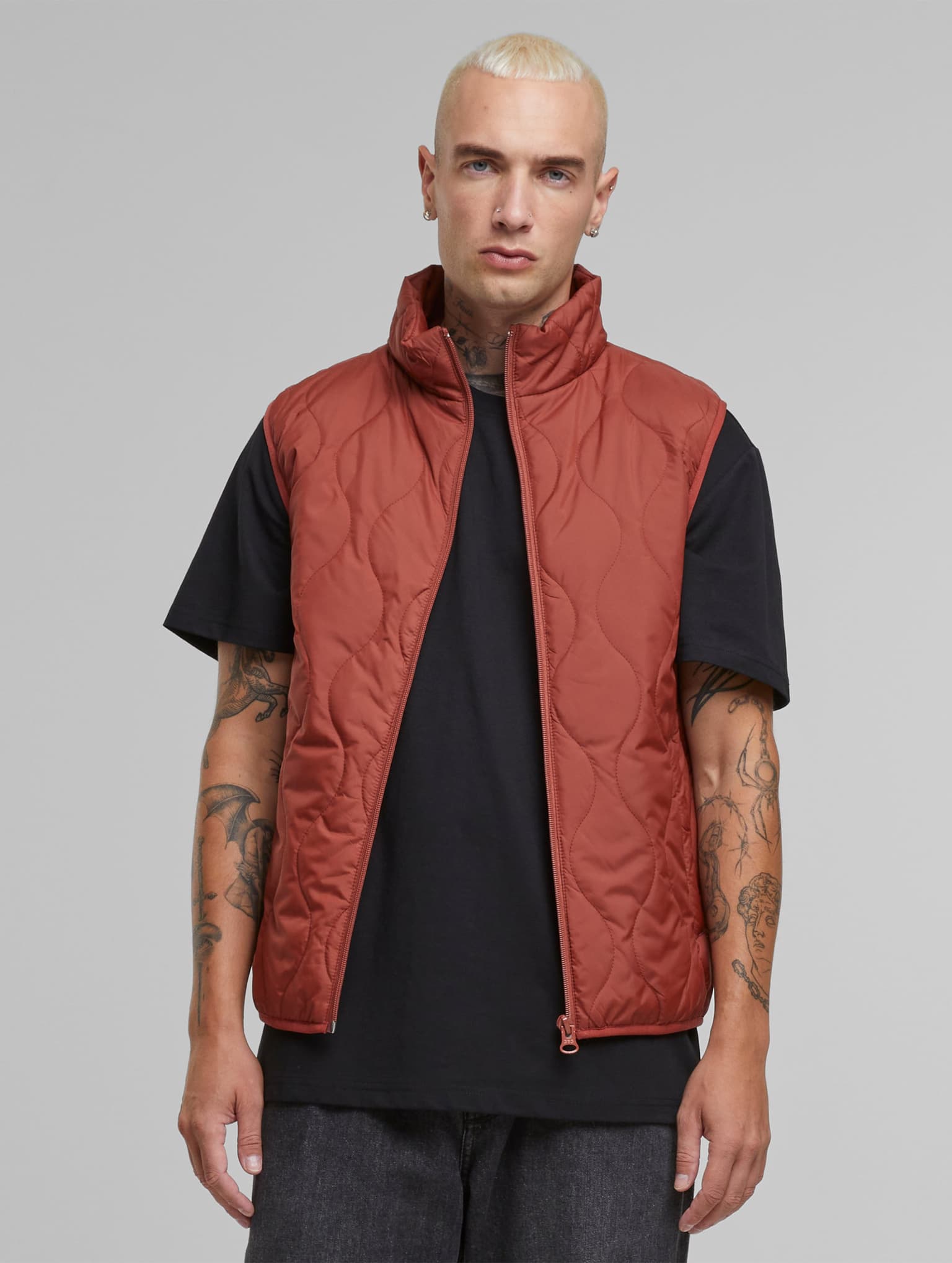 Urban Classics Mens Super Light Bubble Vest