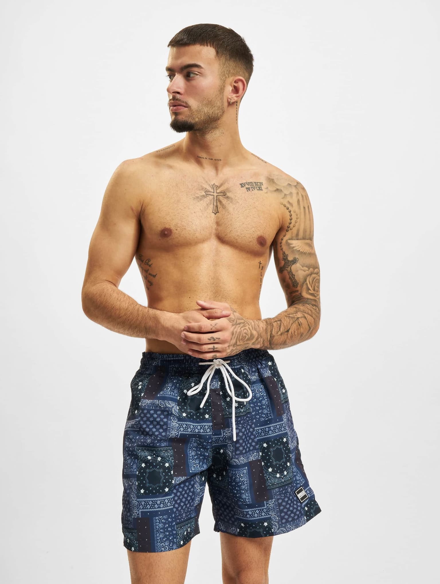 Urban Classics Pattern Swim Short