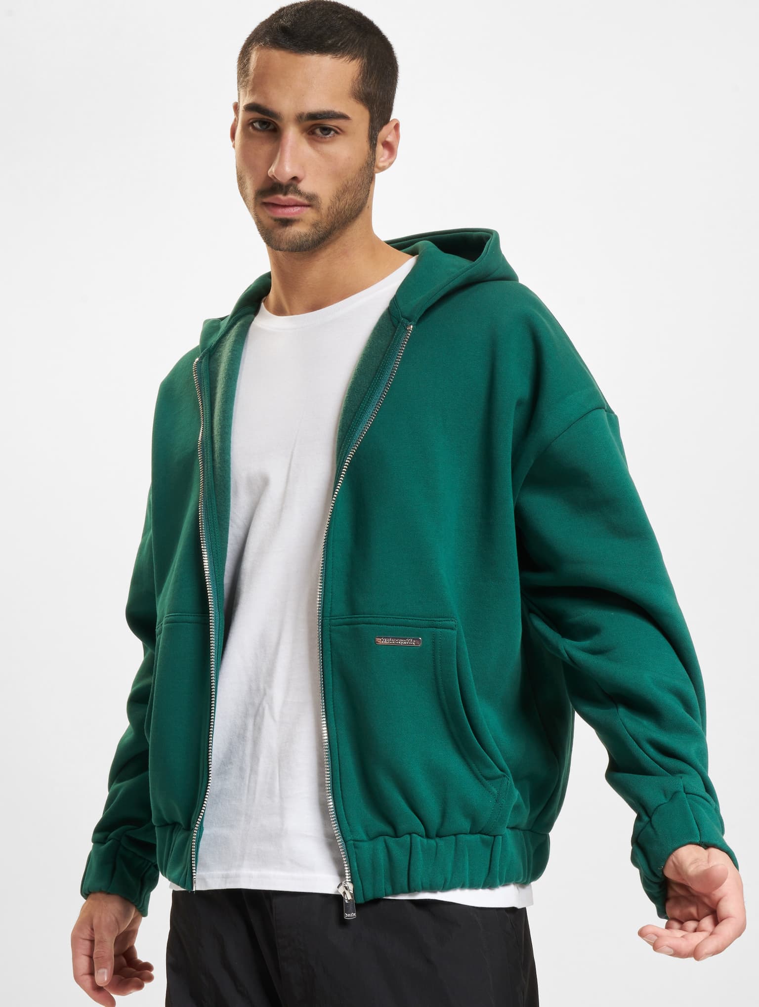 Dropsize Bazix Republiq Super Heavy Blank Zip-Hoodie