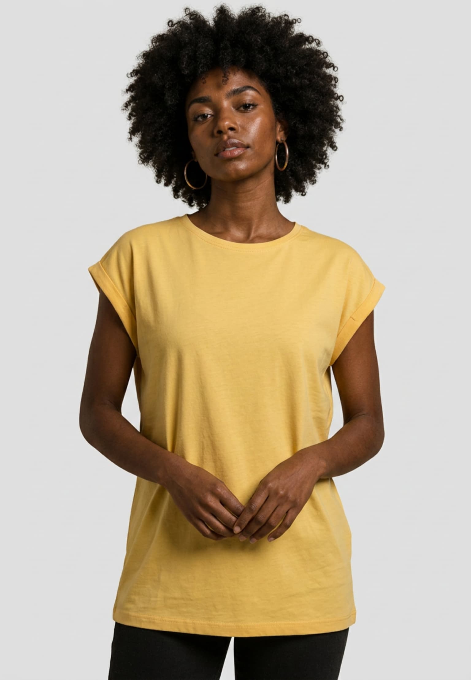 Urban Classics Ladies Extended Shoulder Tee