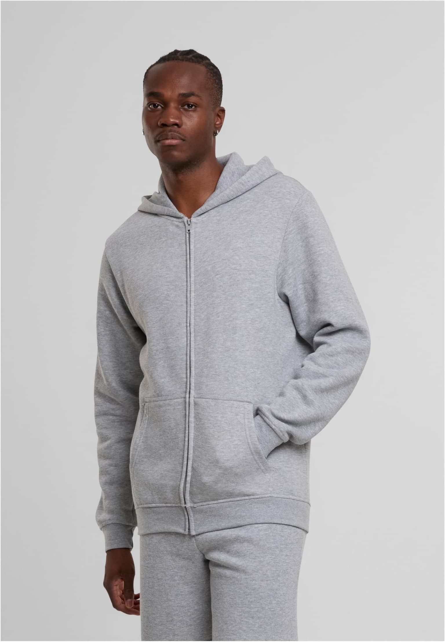 Urban Classics Basic Essential Zip Hoody